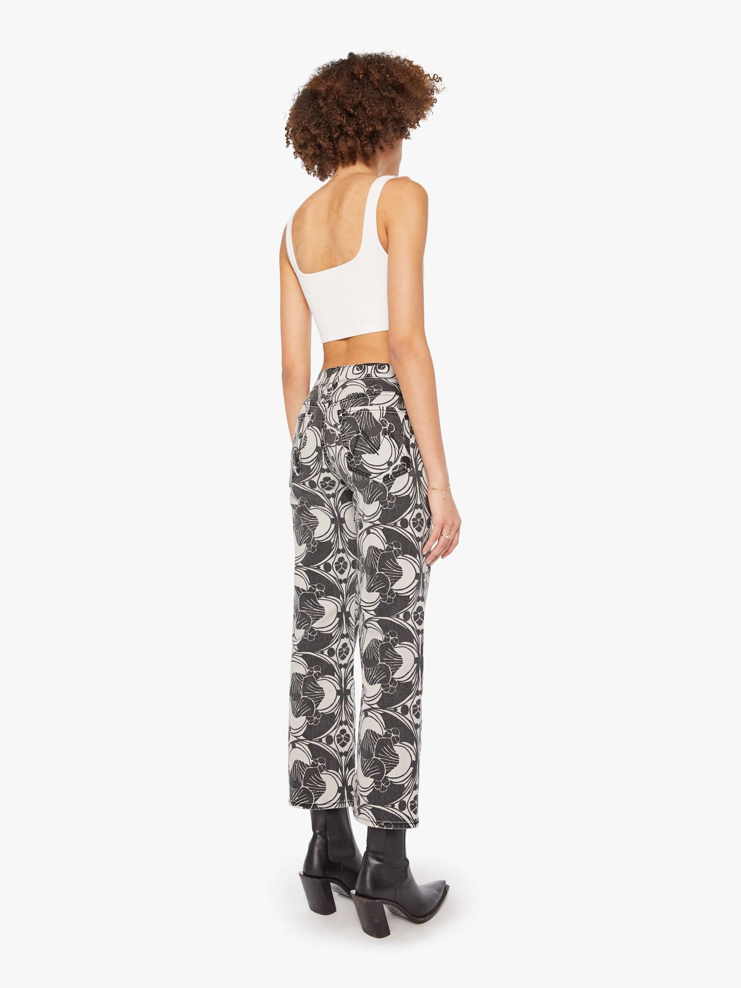 Mid Rise Rambler Zip Ankle - Curlycue