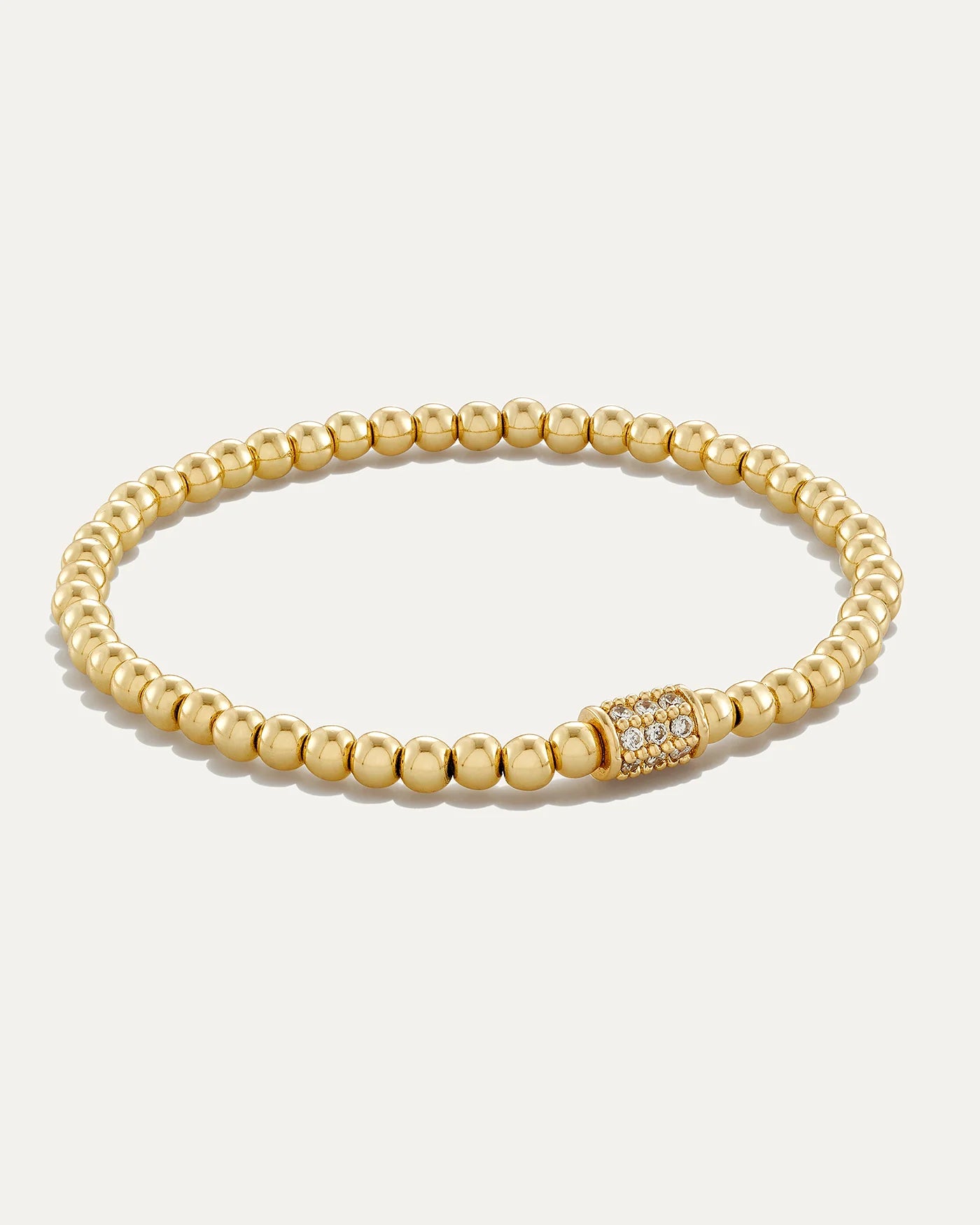Pavé Rondelle Bracelet
