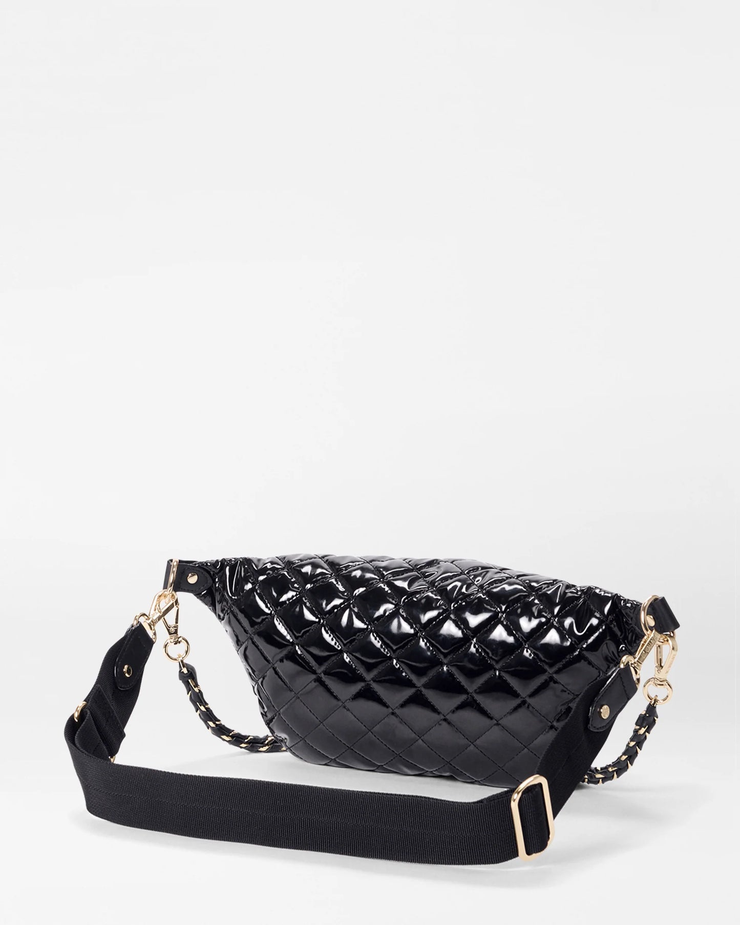 Small Crosby Crossbody Sling - Black Lacquer