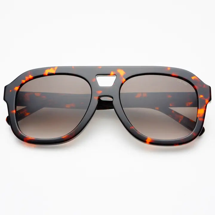 Voyager Oversized Aviator Sunglasses