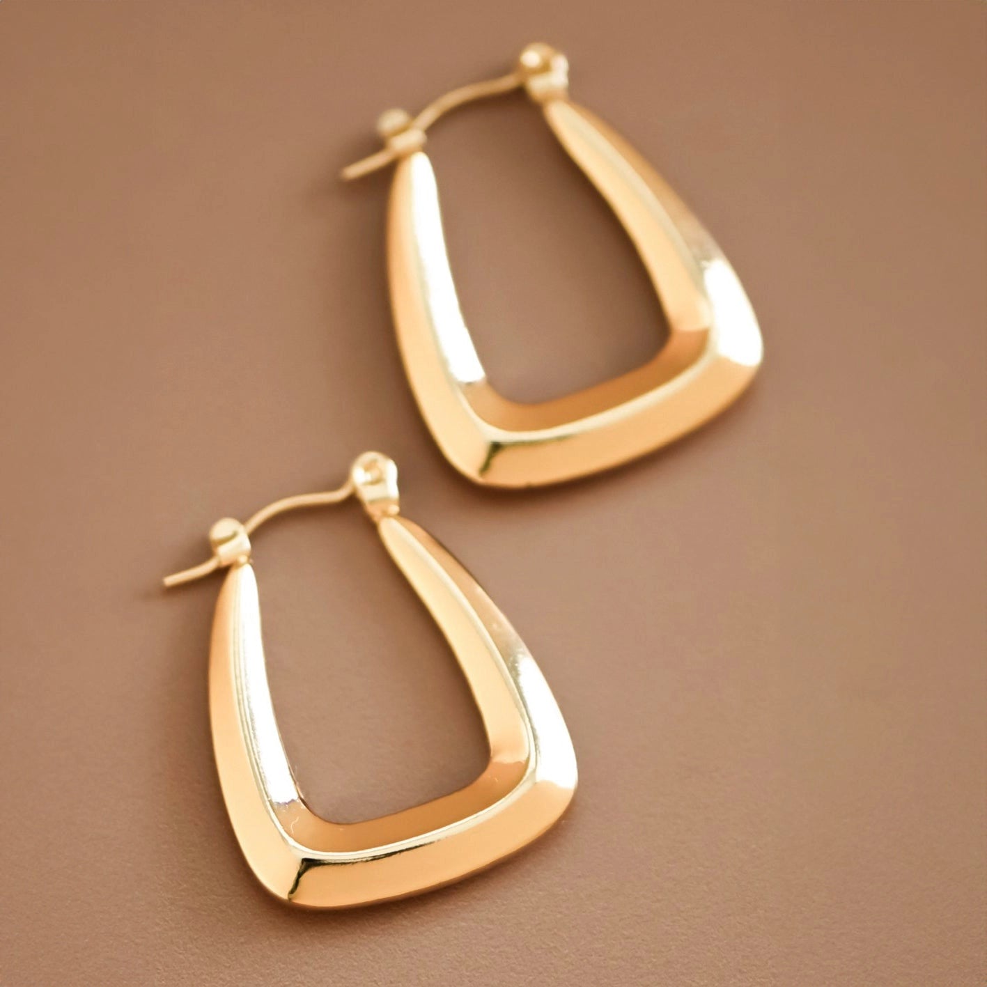 Squared U Shaped Hoops