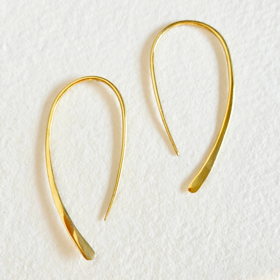 Wire Arc Earrings