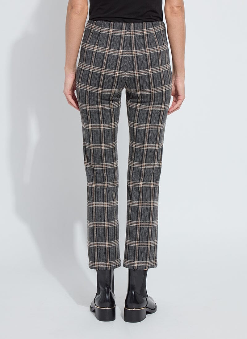 Plaid Elysse Ankle Pant