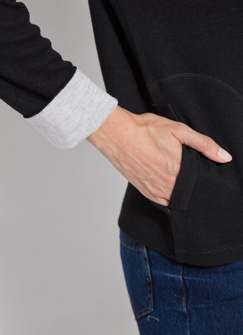 Reversible Cashmere Zip Up