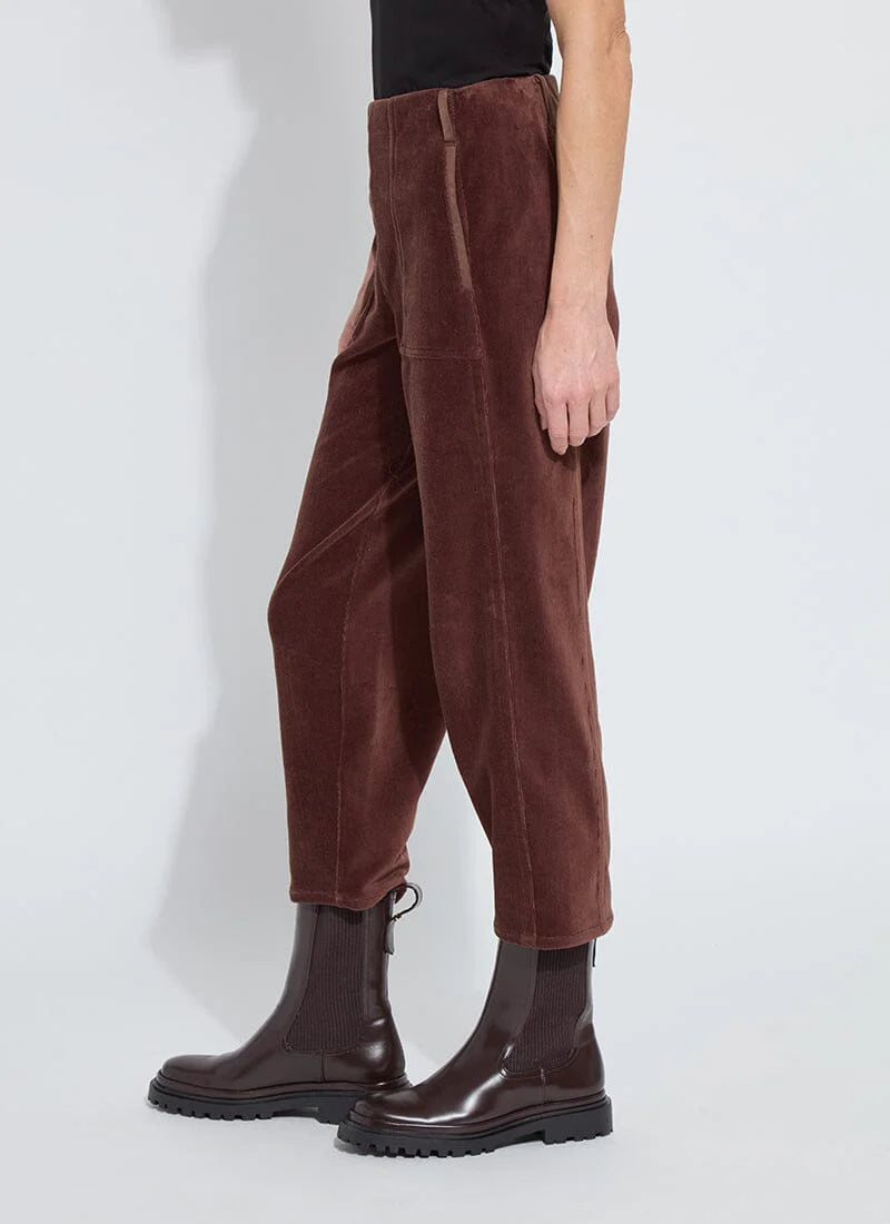 Tatum Corduroy Barrel Crop