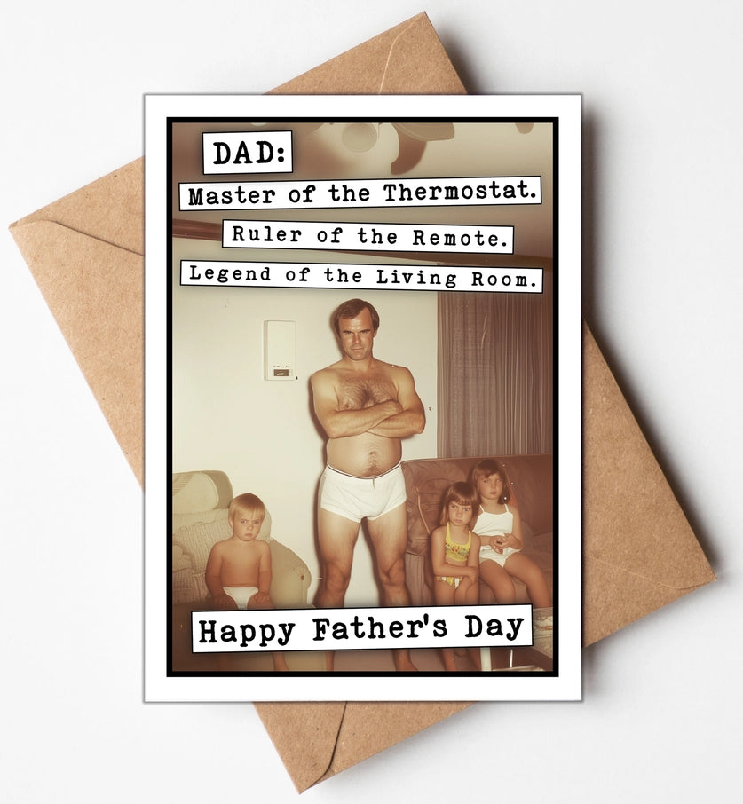 Master Father's Day Card