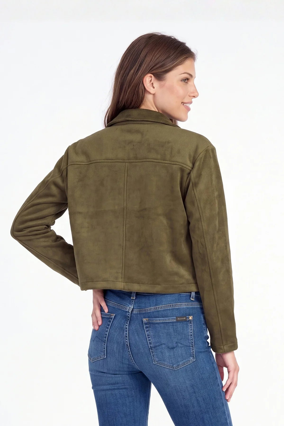 Seamed Swing Jacket