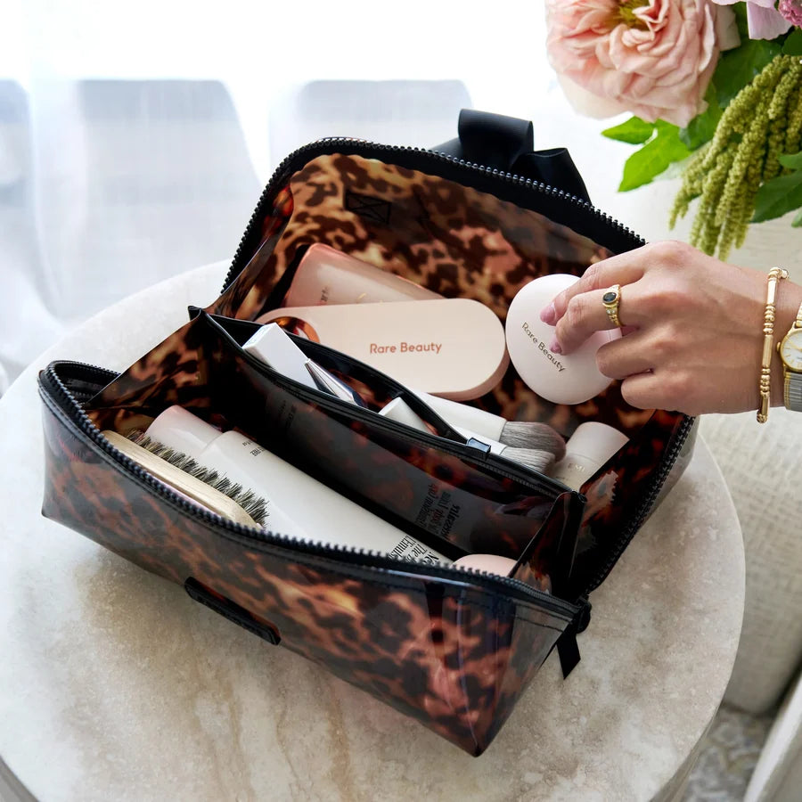 Jelly Cosmetic Bag - Tortoise
