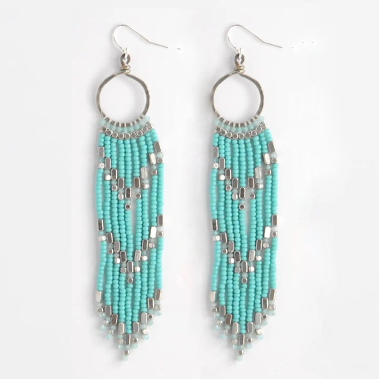 Long Bohemian Statement Earrings