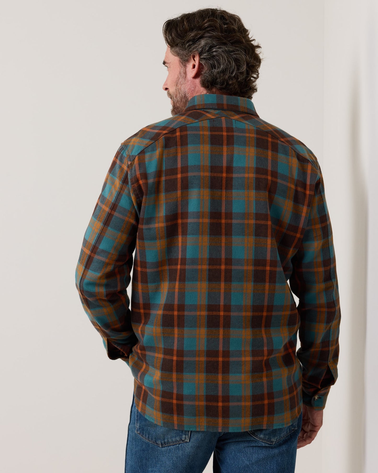 Fremont Shirt - Sea/Brown