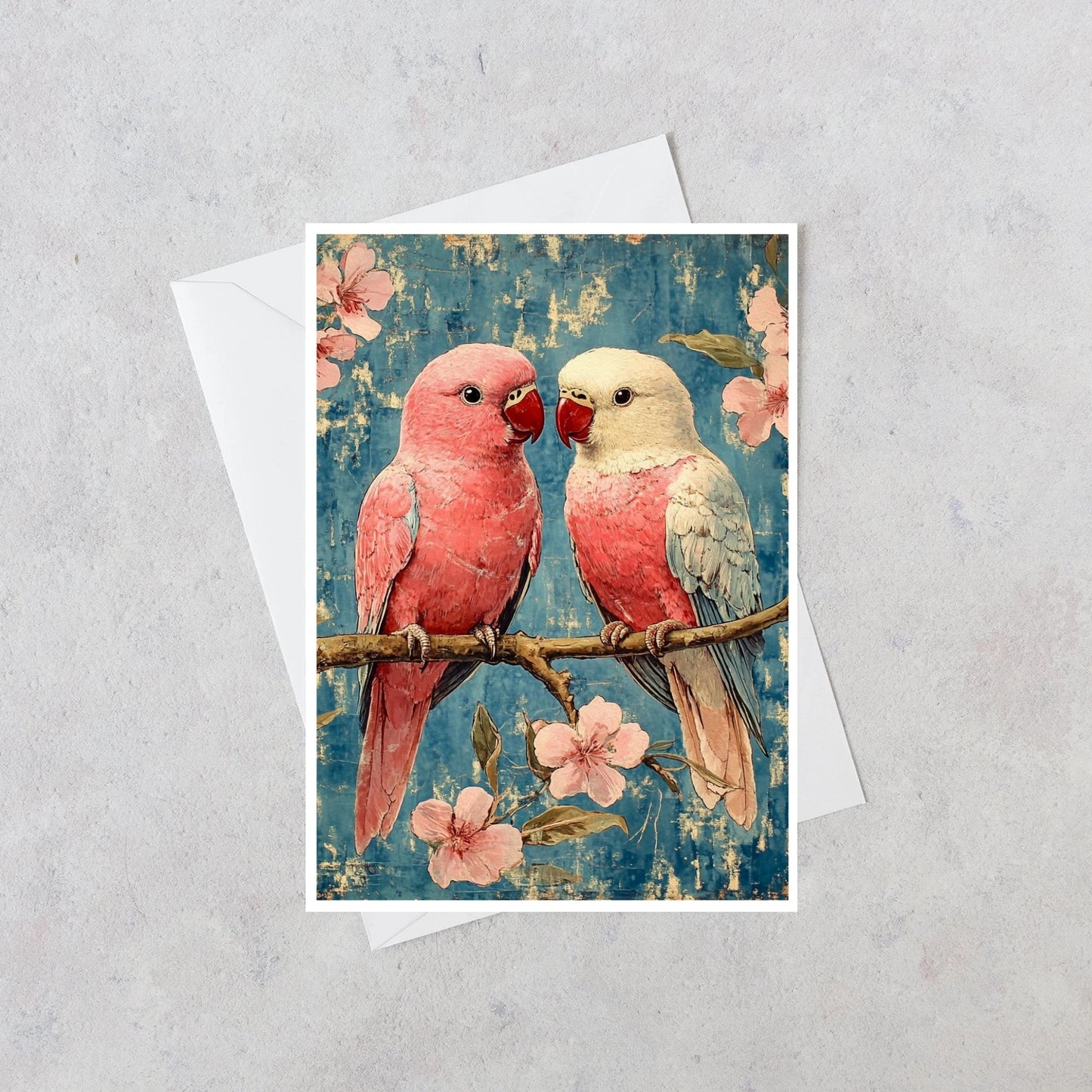 Winged Whispers Of Love Card