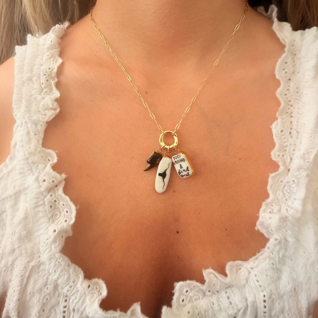 F Around & Find Out Charm