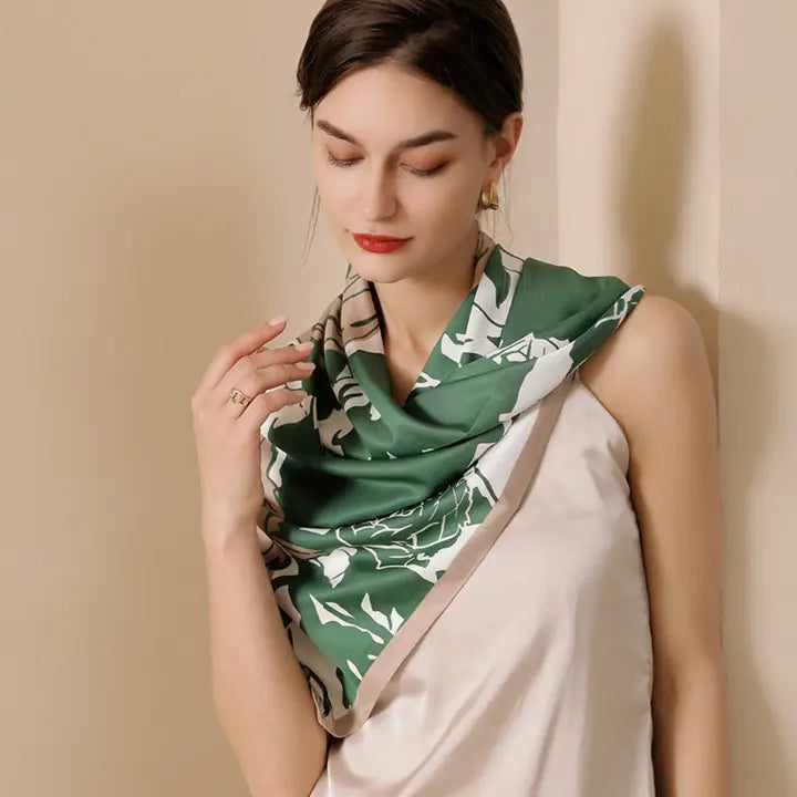 Rose Pattern Scarf