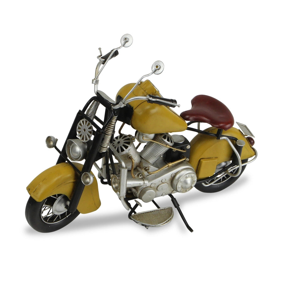 Chet Yellow Motorcycle