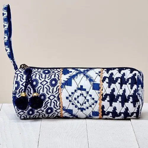 Mixed Pattern Makeup Bag