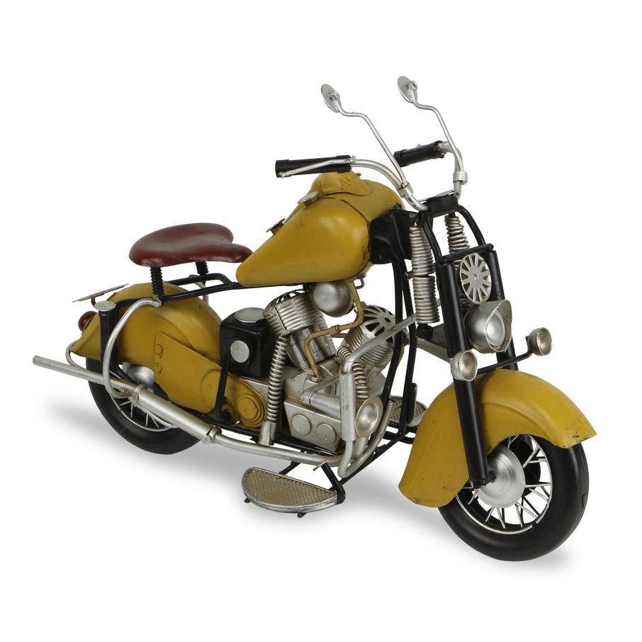 Chet Yellow Motorcycle