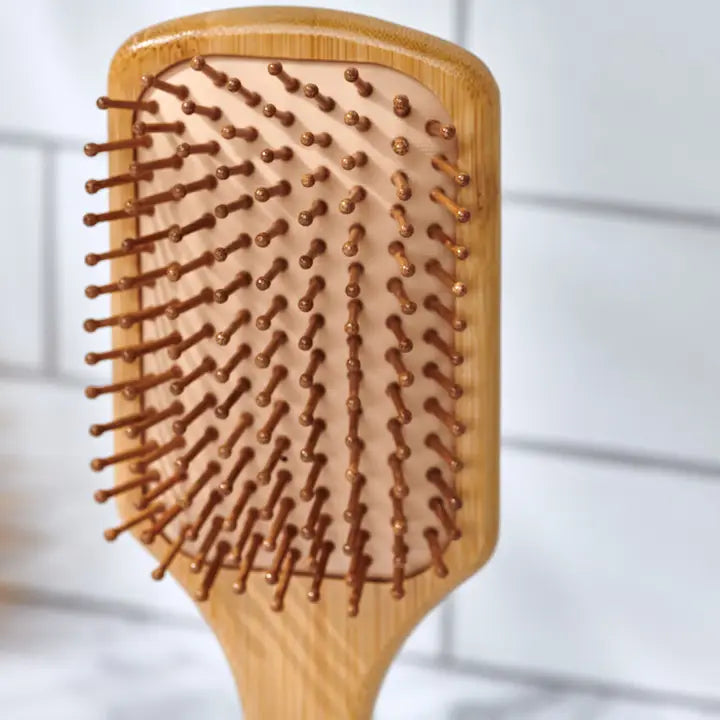 Bamboo Paddle Hair Brush