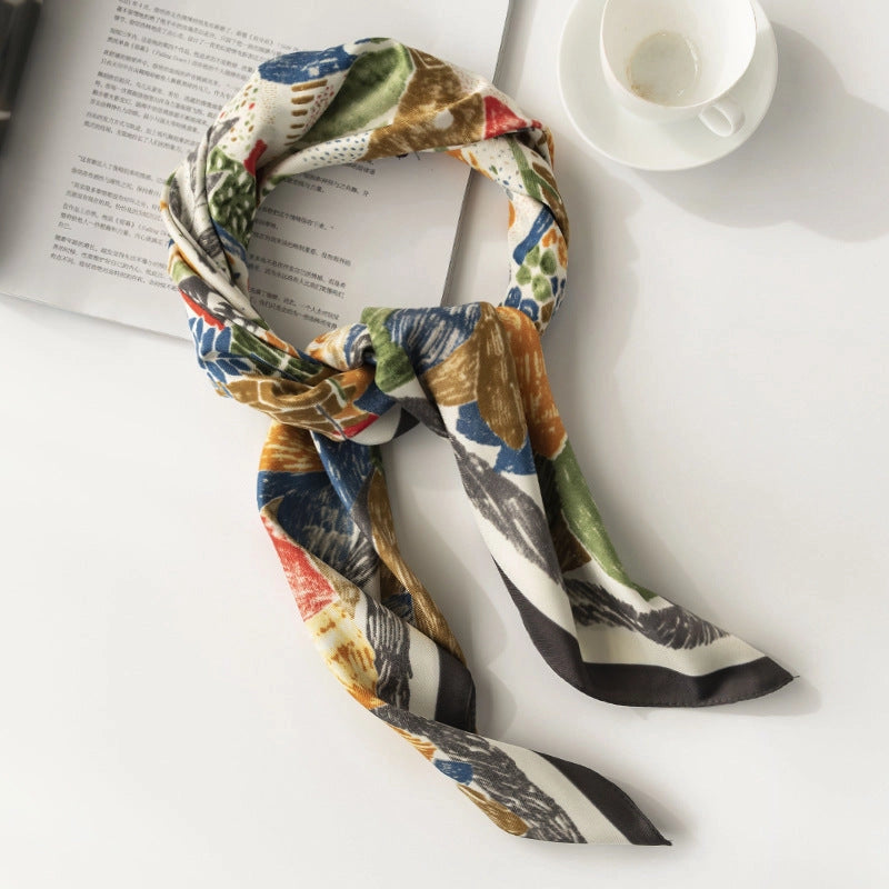 Graffiti Floral Scarf