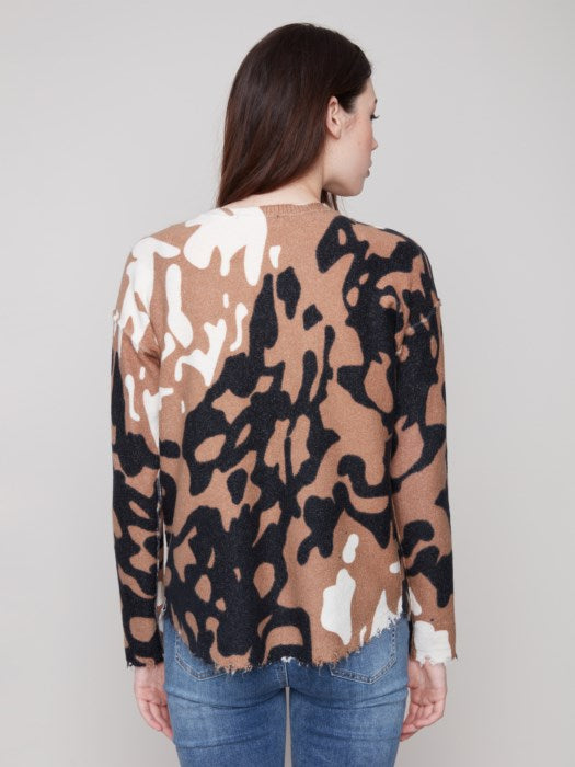 Reversible Spots Sweater