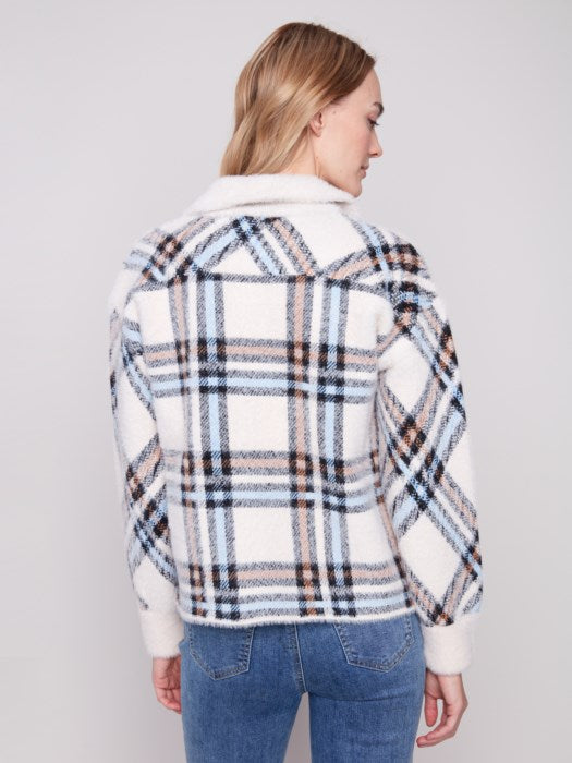 Yarn Jacquard Short Jacket