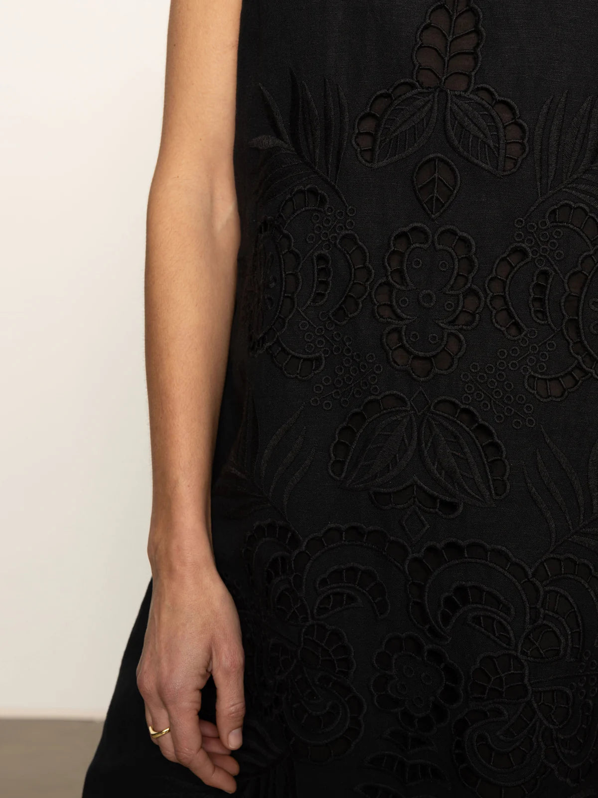 Embroidered Blooms Dress