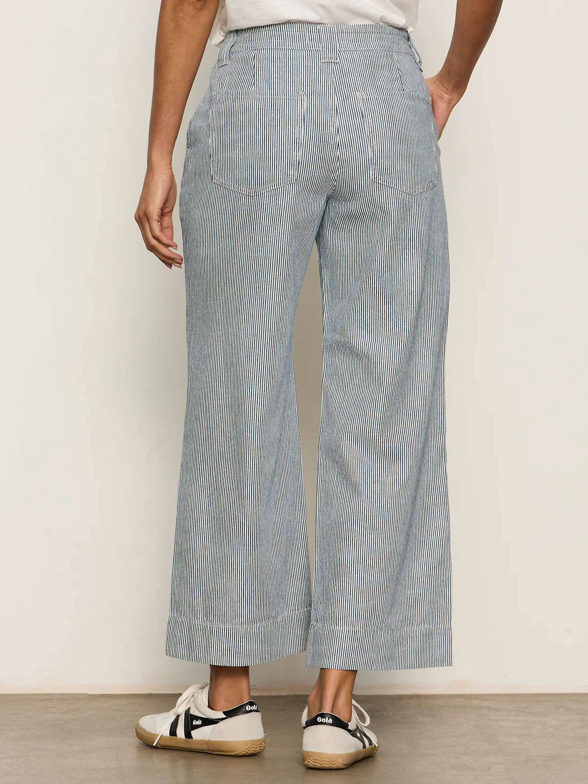 Lily Stripe Crop Pant