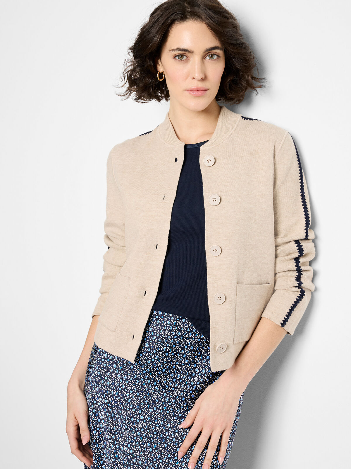Dashing Dusk Knit Jacket