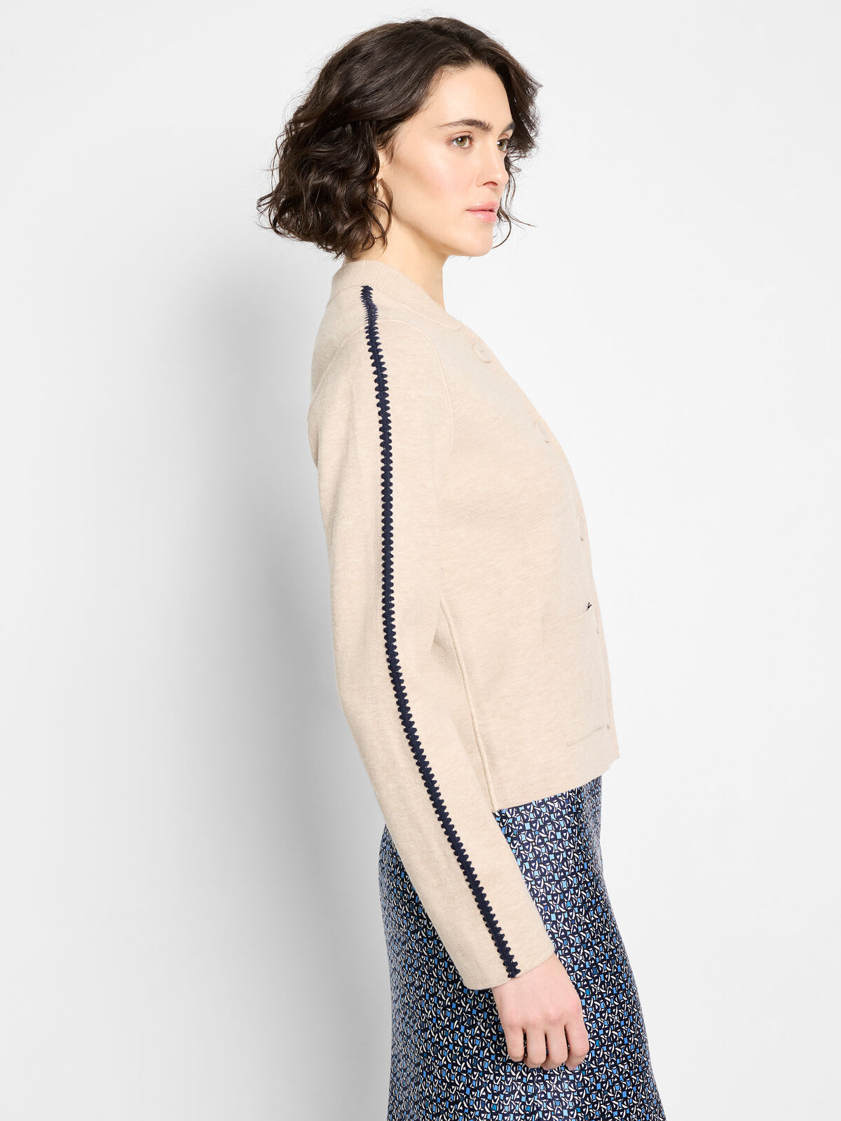 Dashing Dusk Knit Jacket