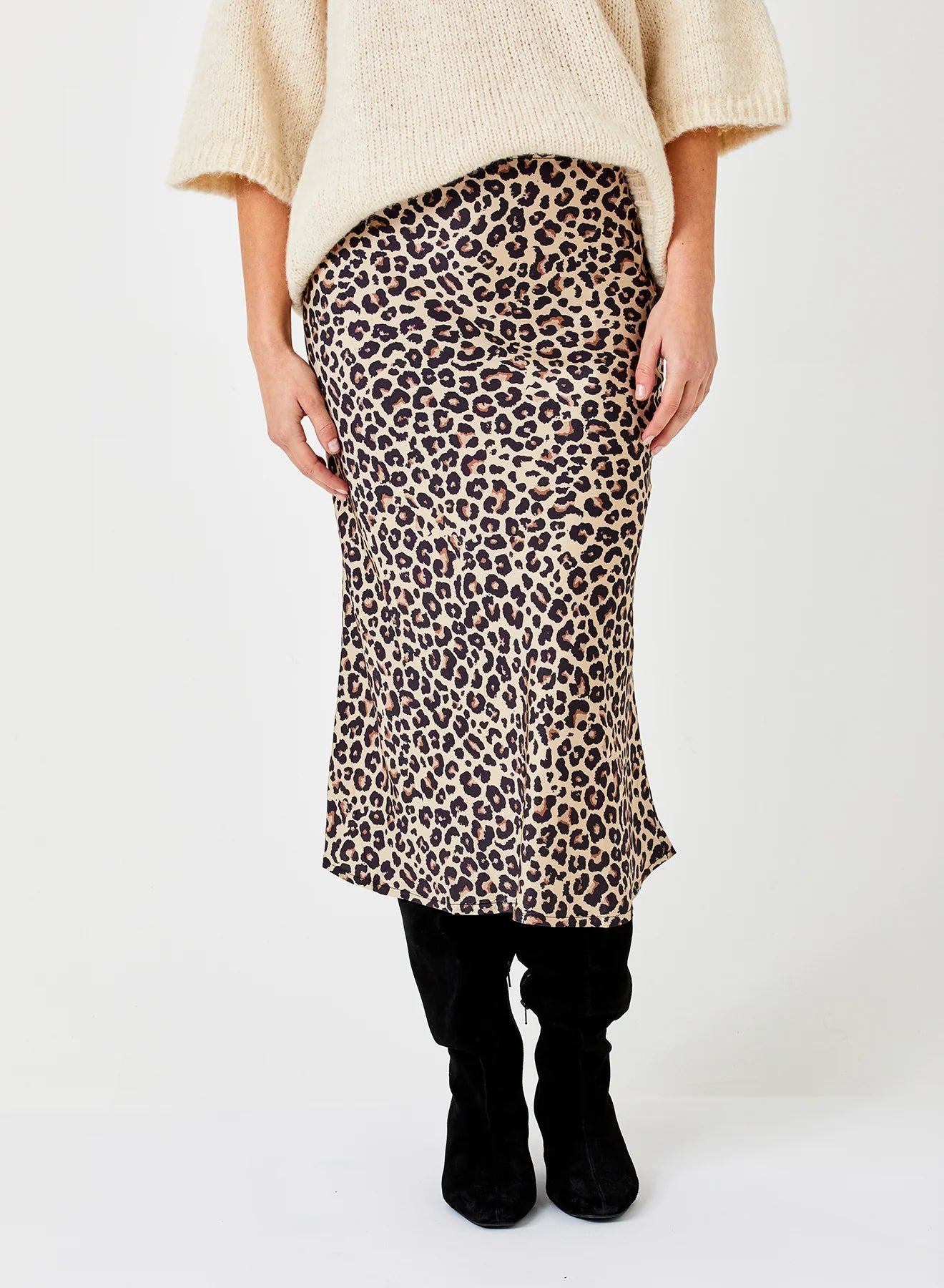 Gene Leopard Skirt