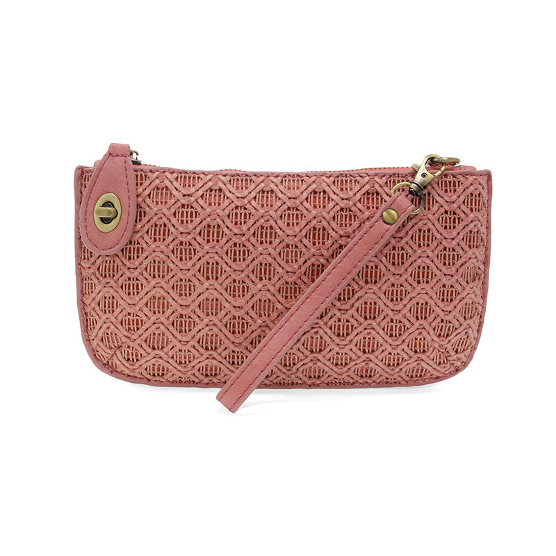 Woven Mini Crossbody Clutch