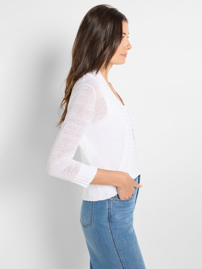Bolero Cardigan - White