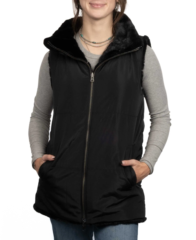 Reversible Fur Vest