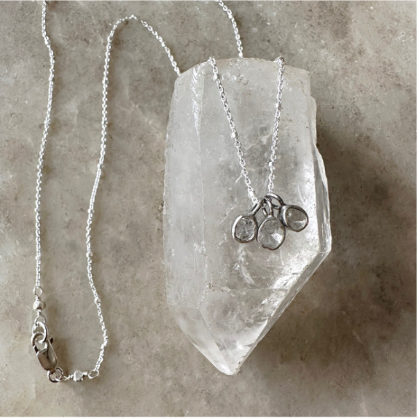 Eternity Diamond Petite Heirloom Necklace