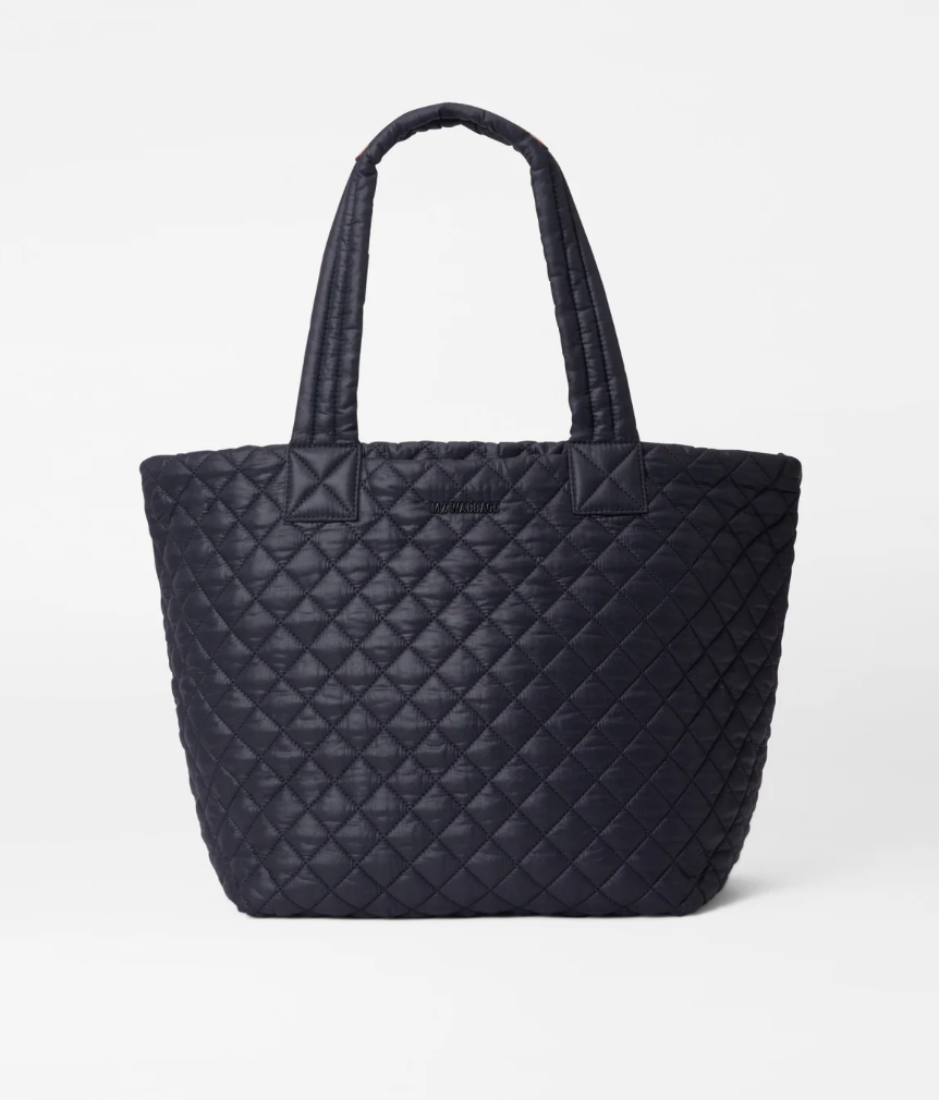 Medium Metro Tote Deluxe-Black
