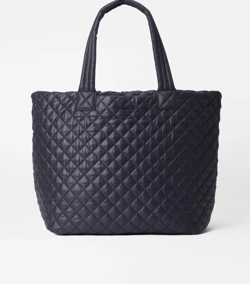 Large Metro Tote Deluxe-Black