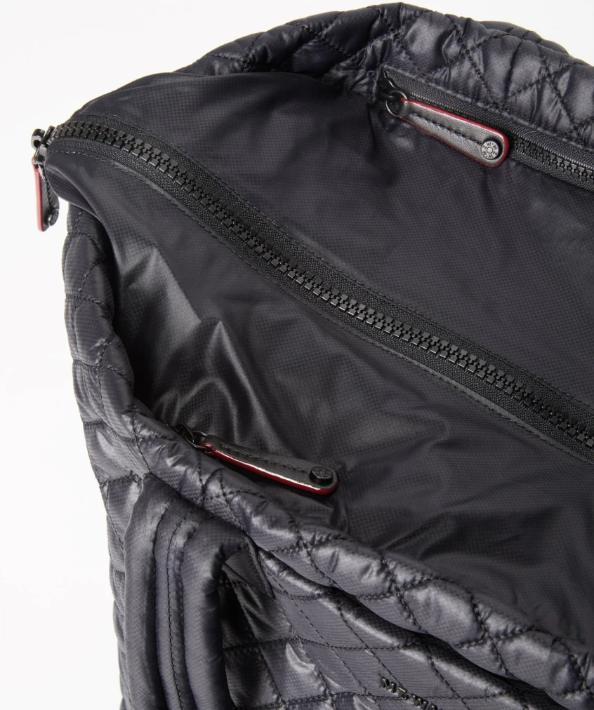 Large Metro Tote Deluxe-Black