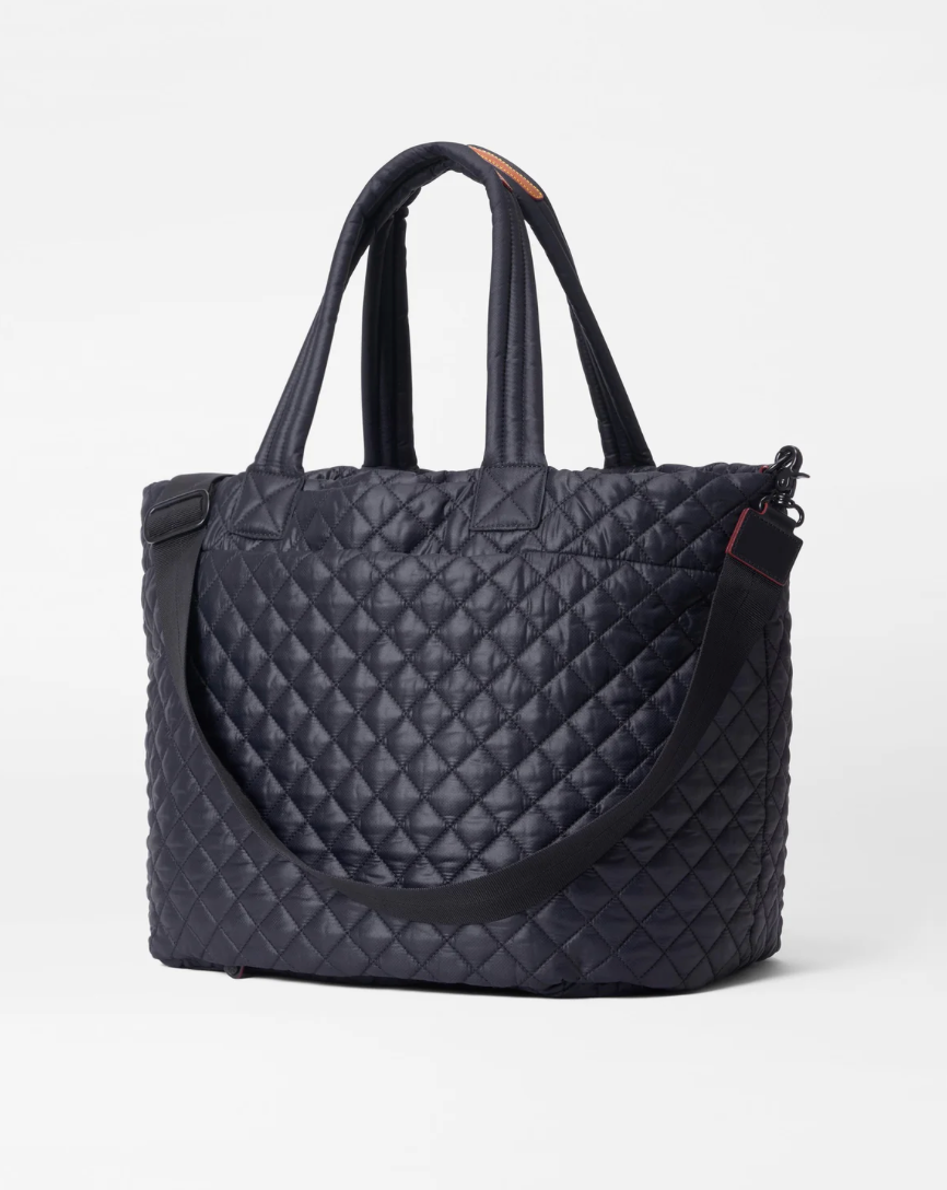 Large Metro Tote Deluxe-Black