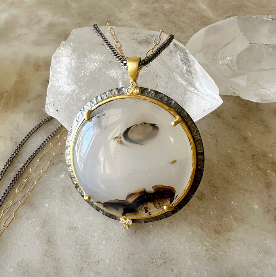 Montana Agate Necklace