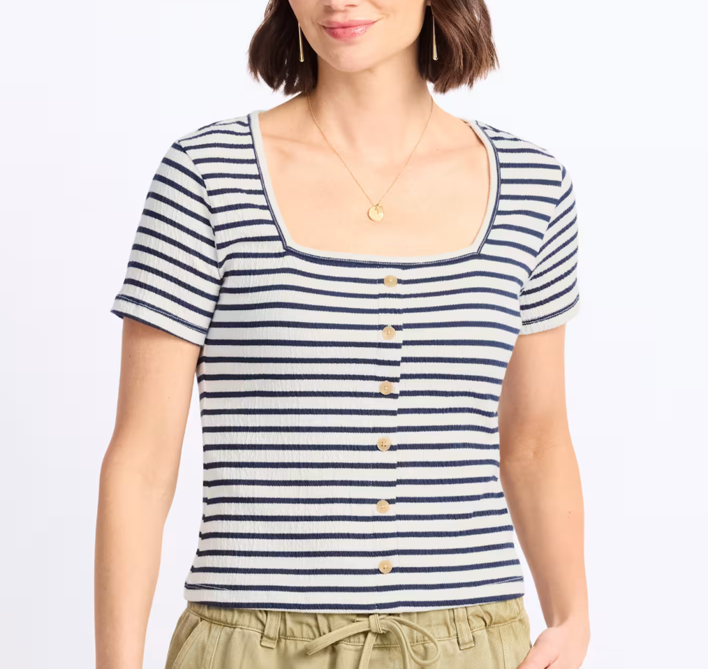 Jamila Striped Tee