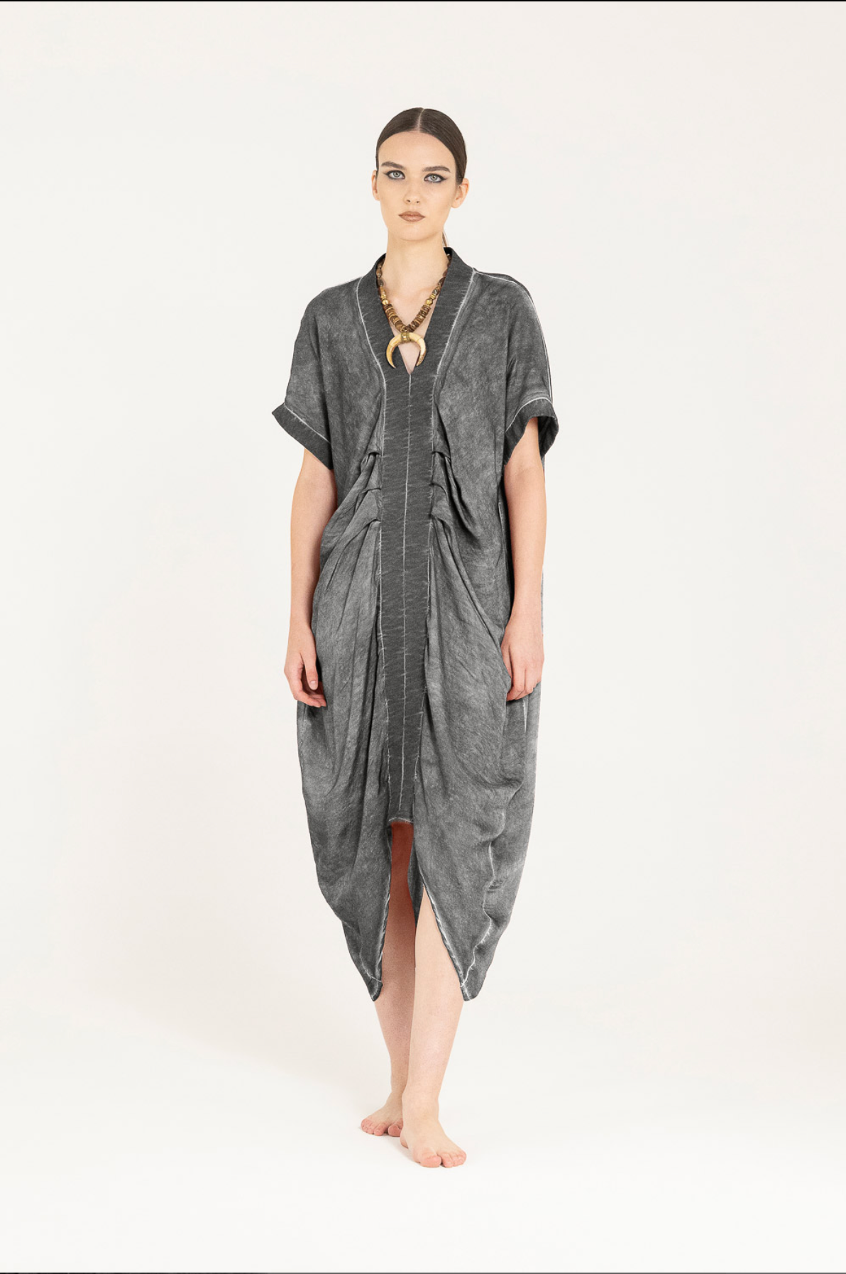 Ruched Tunic Dress