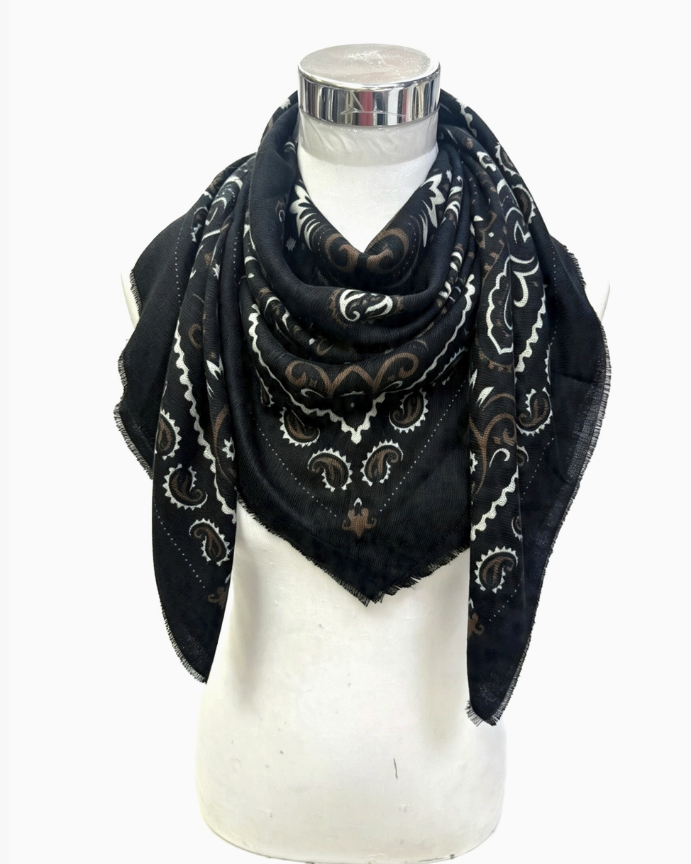 Bandana Scarf - Black