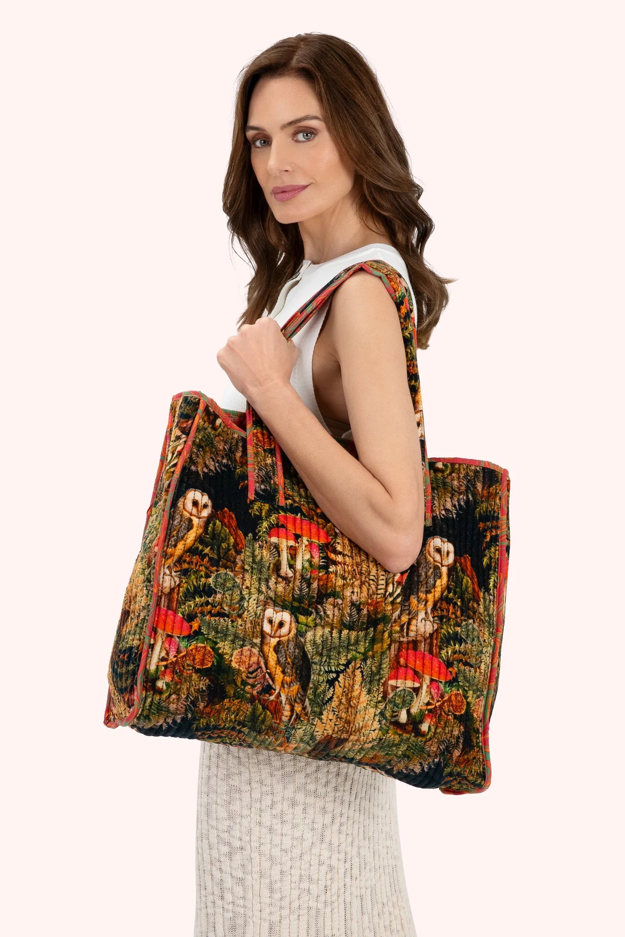 Wild Woodland Owl Tote