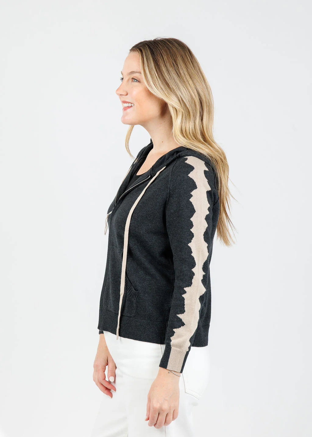 Jaggered Edge Hoodie