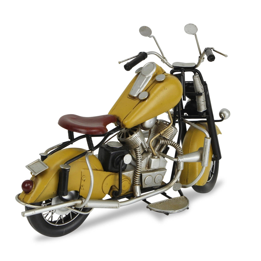 Chet Yellow Motorcycle