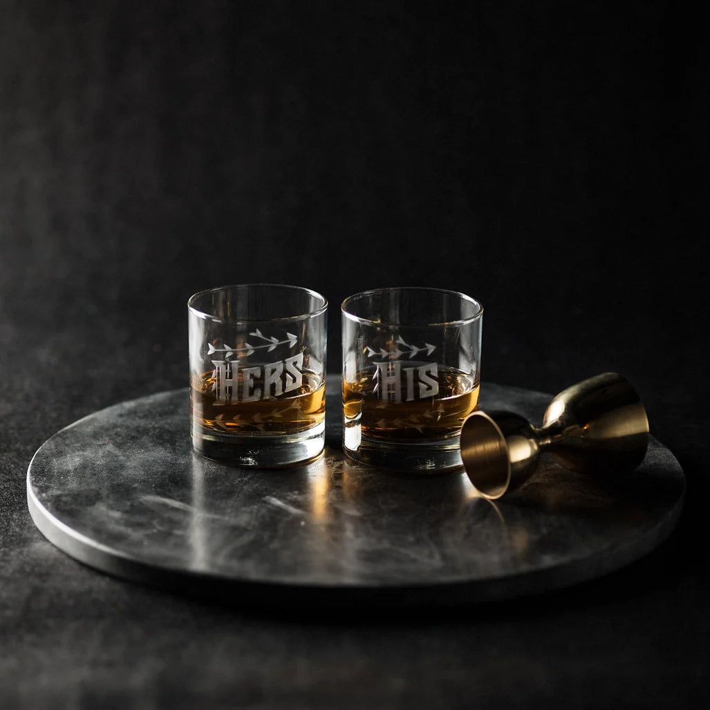 Hand Engraved Glasses