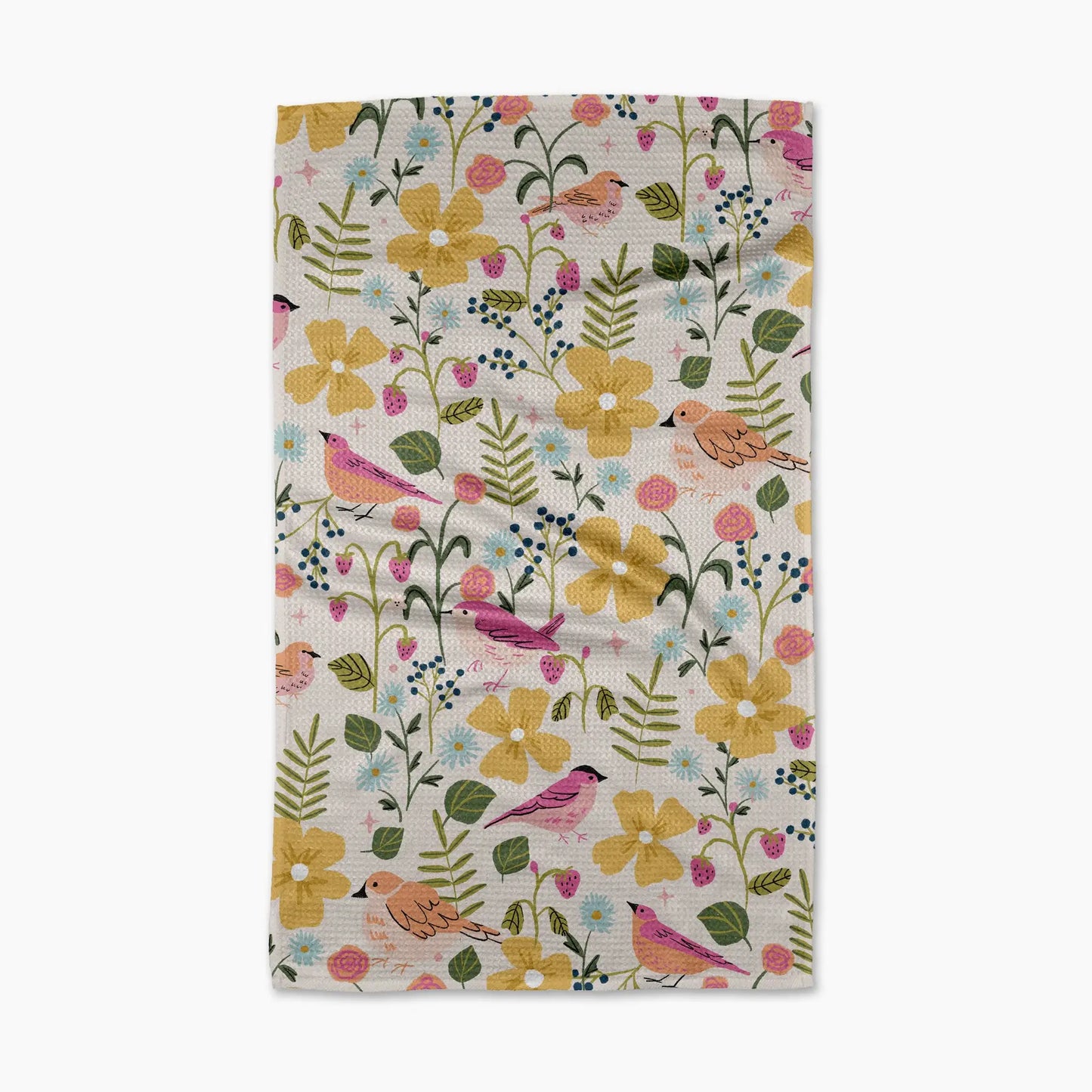 Summer Songbirds Kitchen Towel