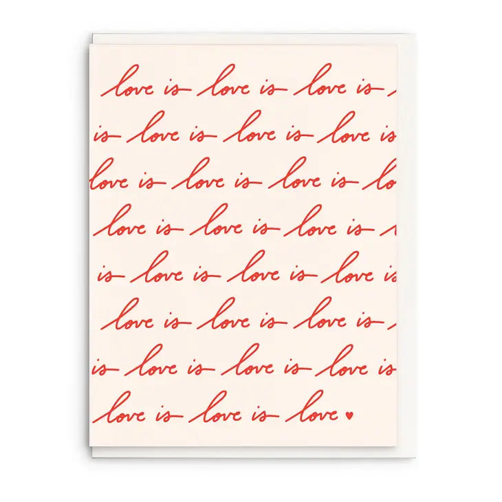 Love is Love Greeting Card
