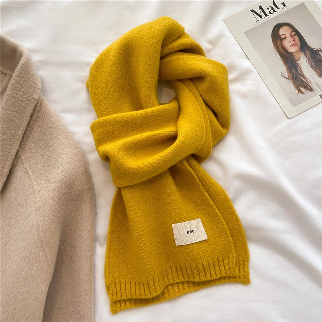 Solid Knit Scarf