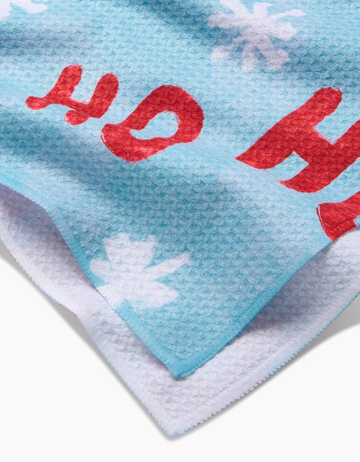 Merry Santa Claus Kitchen Towel