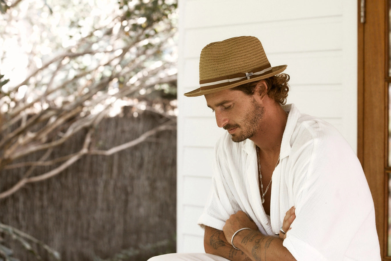 Avondale Straw Fedora